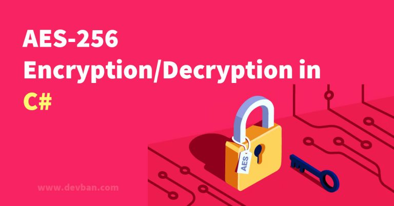 aes 256 encryption decryption c sharp
