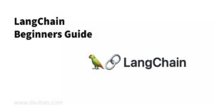 langchain beginners guide 1